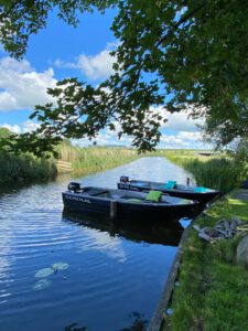 Sloep 4 personen met knuppel